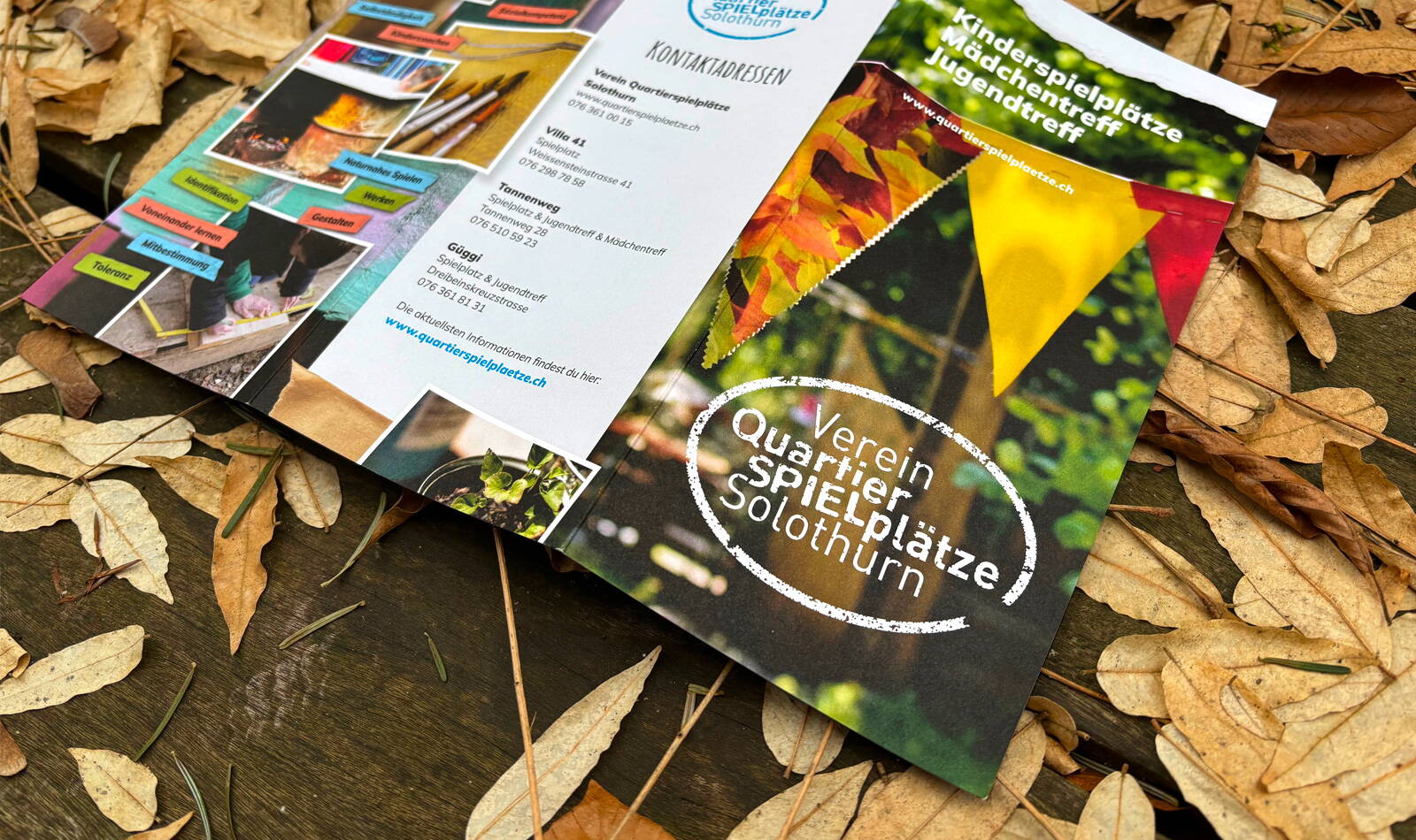 Bärnstrossfescht, Flyer, Logo, Schriftzug, Siebdruck