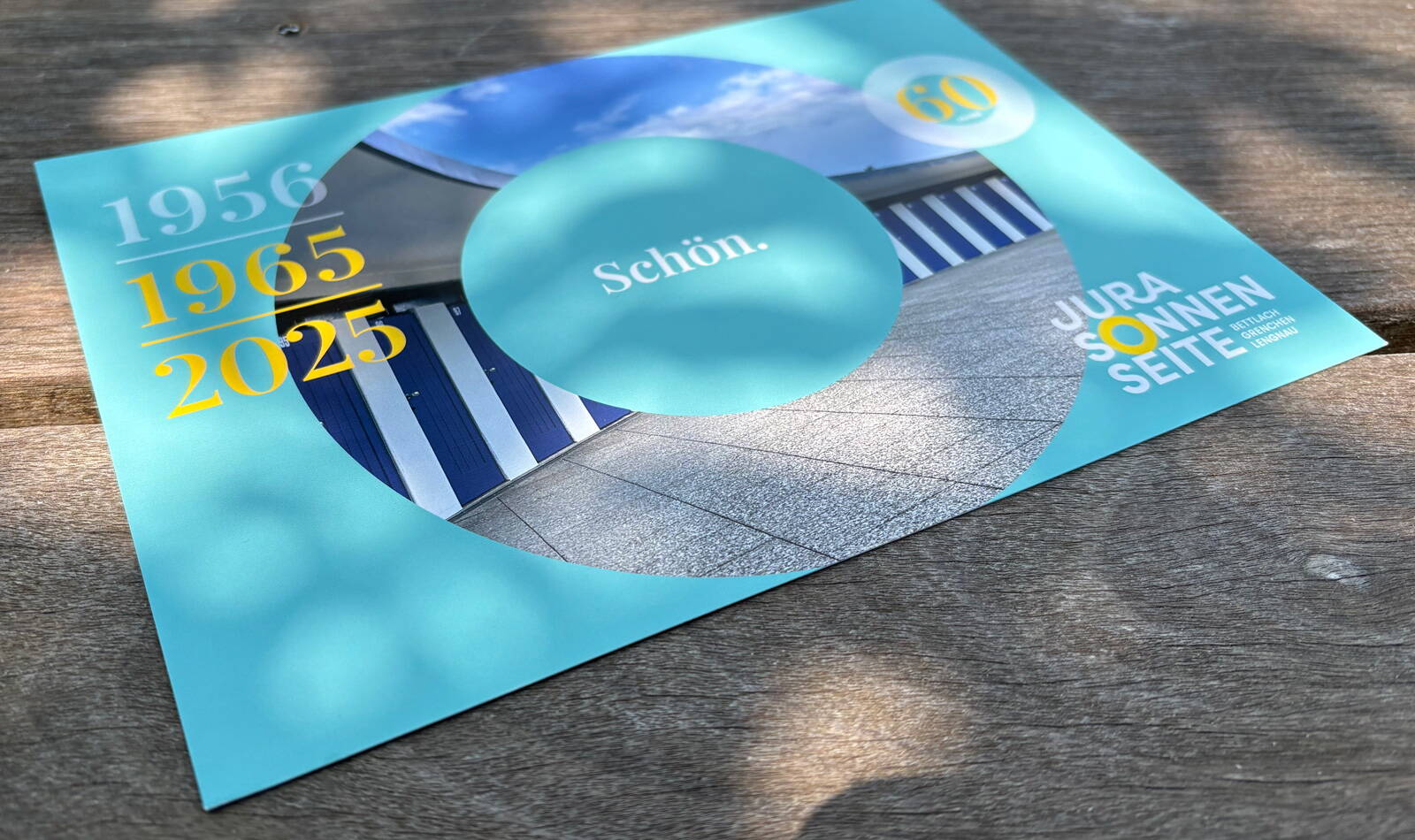 Bärnstrossfescht, Flyer, Logo, Schriftzug, Siebdruck